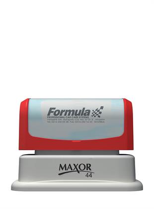 Maxor K-44 28x55 Flash Sistem Kendinden Mürekkepli Kaşe