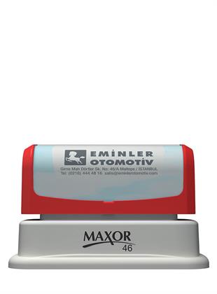 Maxor K-46 28x67 Kendinden Mürekkepli Kaşe