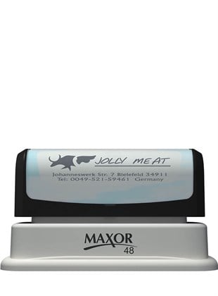 Maxor K-48 28x78 Kendinden Mürekkepli Kaşe