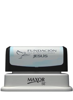 Maxor K-56 33x78 Kendinden Mürekkepli Kaşe