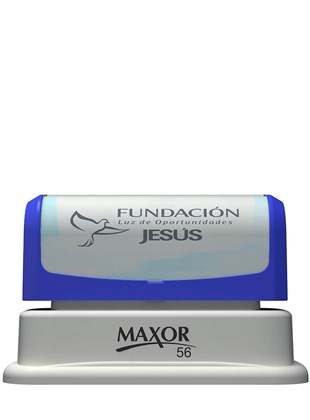 Maxor K-56 33x78 Kendinden Mürekkepli Kaşe