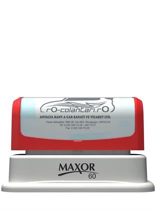 Maxor K-60 43x67 Kendinden Mürekkepli Kaşe