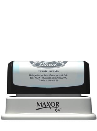 Maxor K-64 55x67 Kendinden Mürekkepli Kaşe