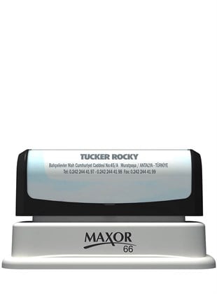 Maxor K-66 55x78 Kendinden Mürekkepli Kaşe