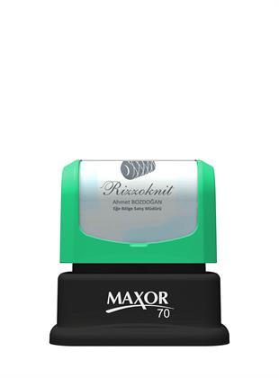 Maxor K-70 33x33 Kendinden Mürekkepli Kaşe