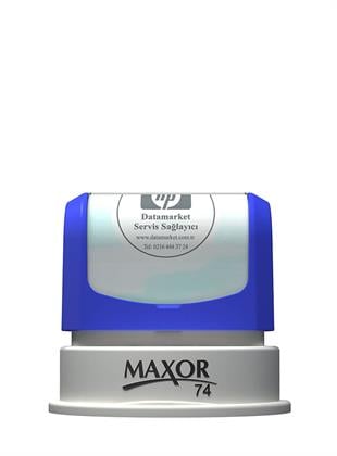 Maxor K-74 Çap 33mm Kendinden Mürekkepli Kaşe