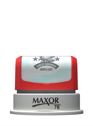 Maxor K-76 Çap 43mm Kendinden Mürekkepli Kaşe