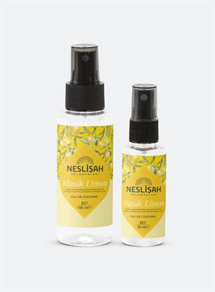 Neslişah Fıs Fıslı Klasik 80 Derece Limon Kolonyası 50ml