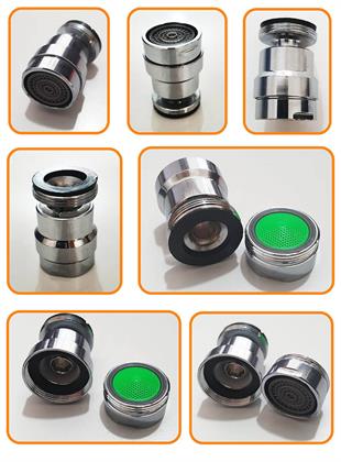 Oynar Başlıklı Batarya Musluk Ucu Perlatör Dış Dişli