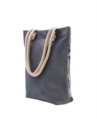 Taksim Tranvay Desenli Goblen Dokuma Heybe Çanta