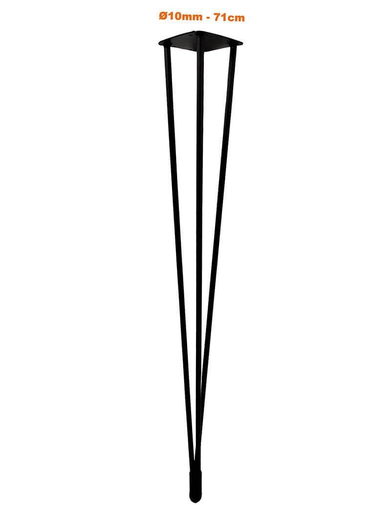 Ø10mm 41cm Üçlü Ayarlı Firkete Masa  Ayağı Teknobutik.com'da