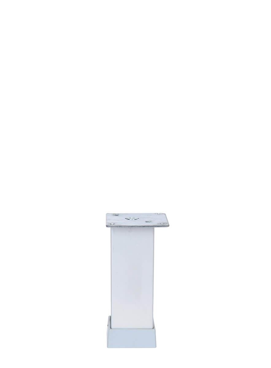 10cm 40x40mm Kare Alüminyum Düz Mat Eloksal Baza Ayağı Teknobutik.com'da