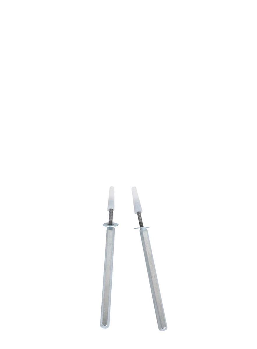 10cm 8mm Kalınlık Altı Köşe Gizli Raf Tutucu Teknobutik.com'da