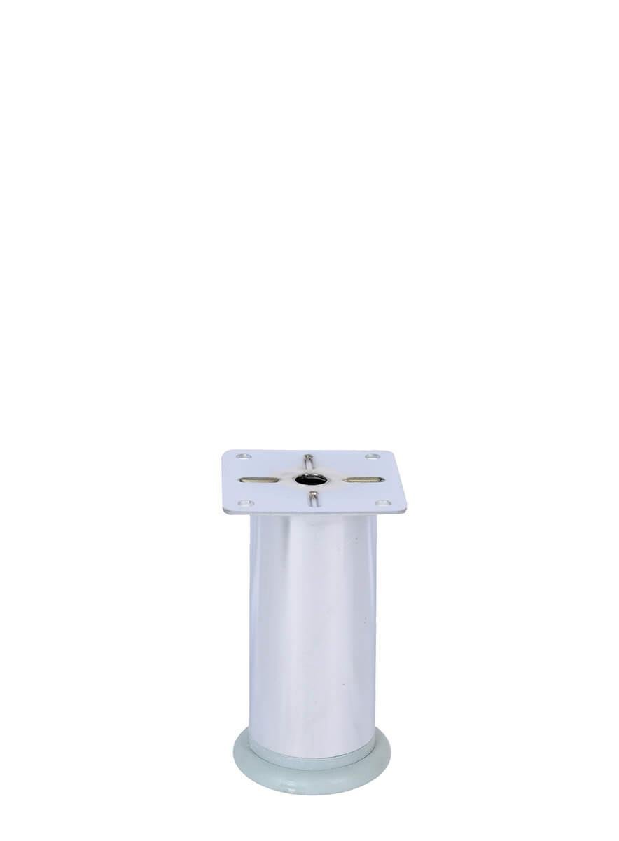 12cm 42 Ø Çap Gri Plastik Pingolu Ayarlı Metal Baza Dolap Ayağı Teknobutik.com'da
