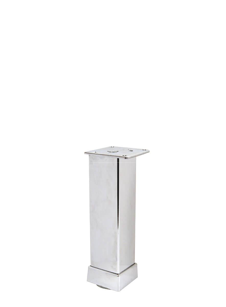 15cm 40x40mm Kare Alüminyum Düz Parlak Eloksal Baza Ayağı Teknobutik.com'da
