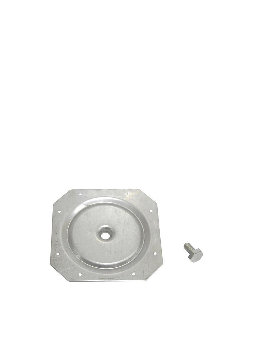 19cm x 19cm x 2mm Ahşap İçin Bağlantı Sacı Civata Dahil Teknobutik.com'da