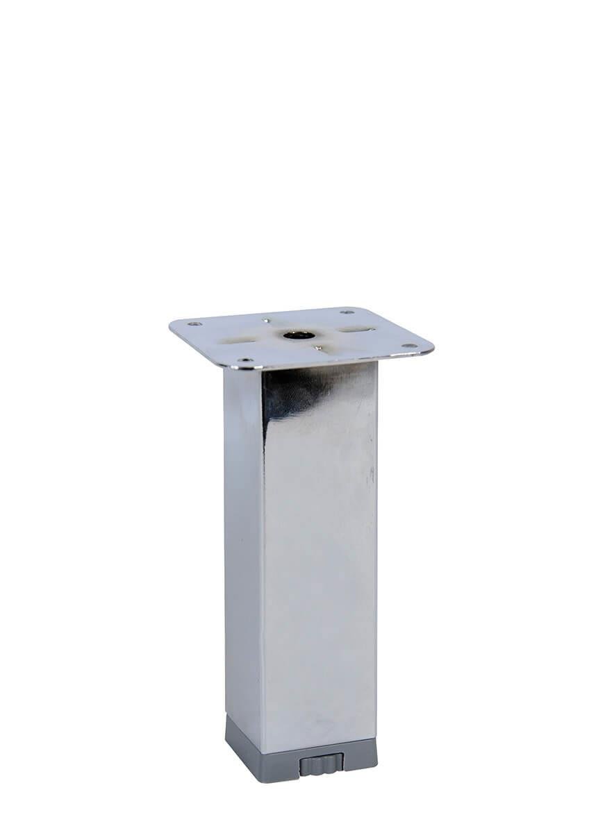 20cm 40mm x 40mm Plastik Pingolu Kare Demir Baza Ayağı Teknobutik.com'da