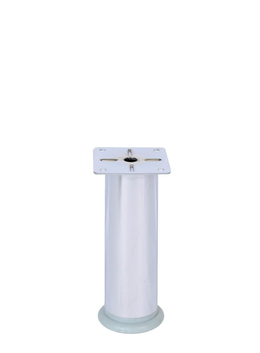20cm 42 Ø Çap Gri Plastik Pingolu Ayarlı Metal Baza Dolap Ayağı Teknobutik.com'da