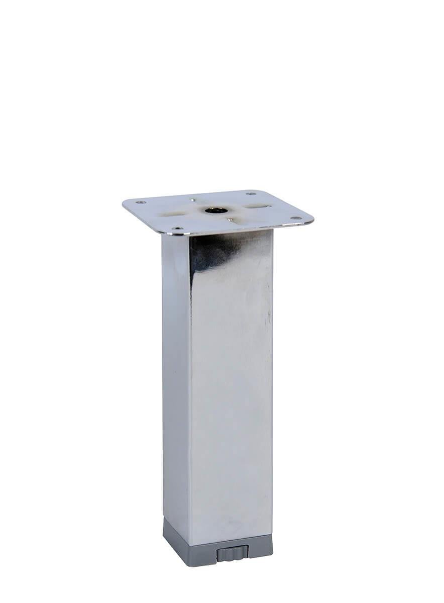 25cm 40mm x 40mm Plastik Pingolu Kare Demir Baza Ayağı Teknobutik.com'da