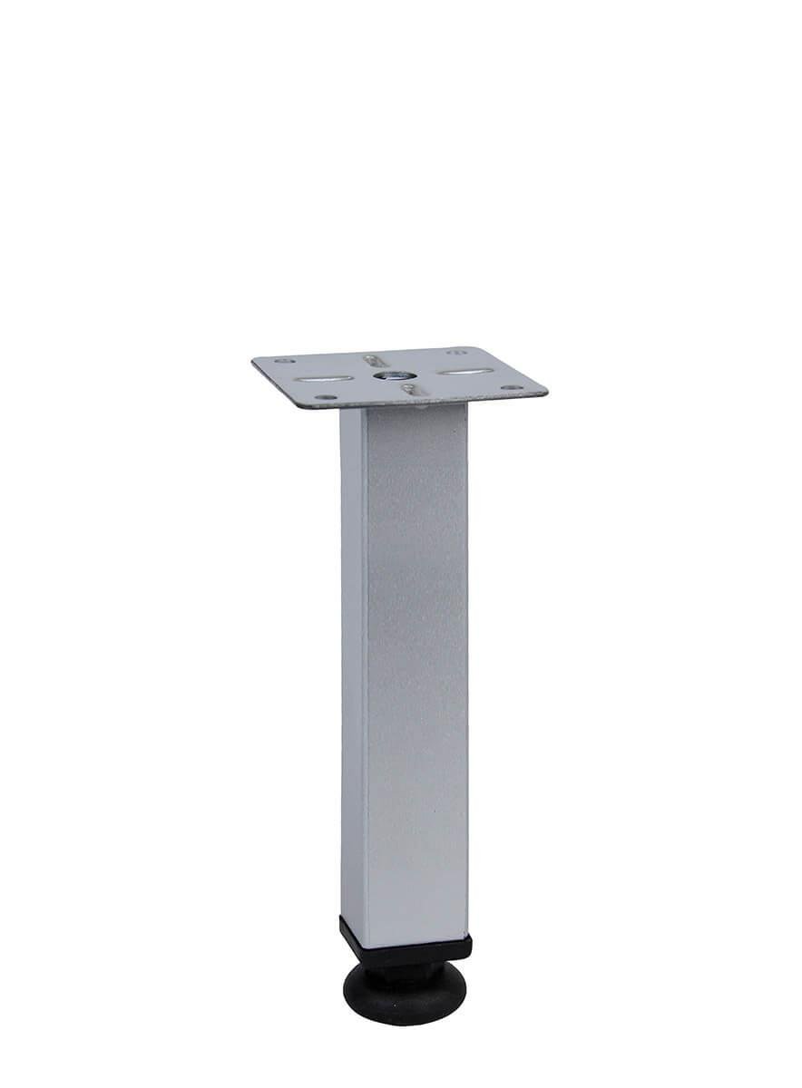 30 cm 25mm x 25mm Plastik Pingolu Kare Demir Baza Ayağı Teknobutik.com'da