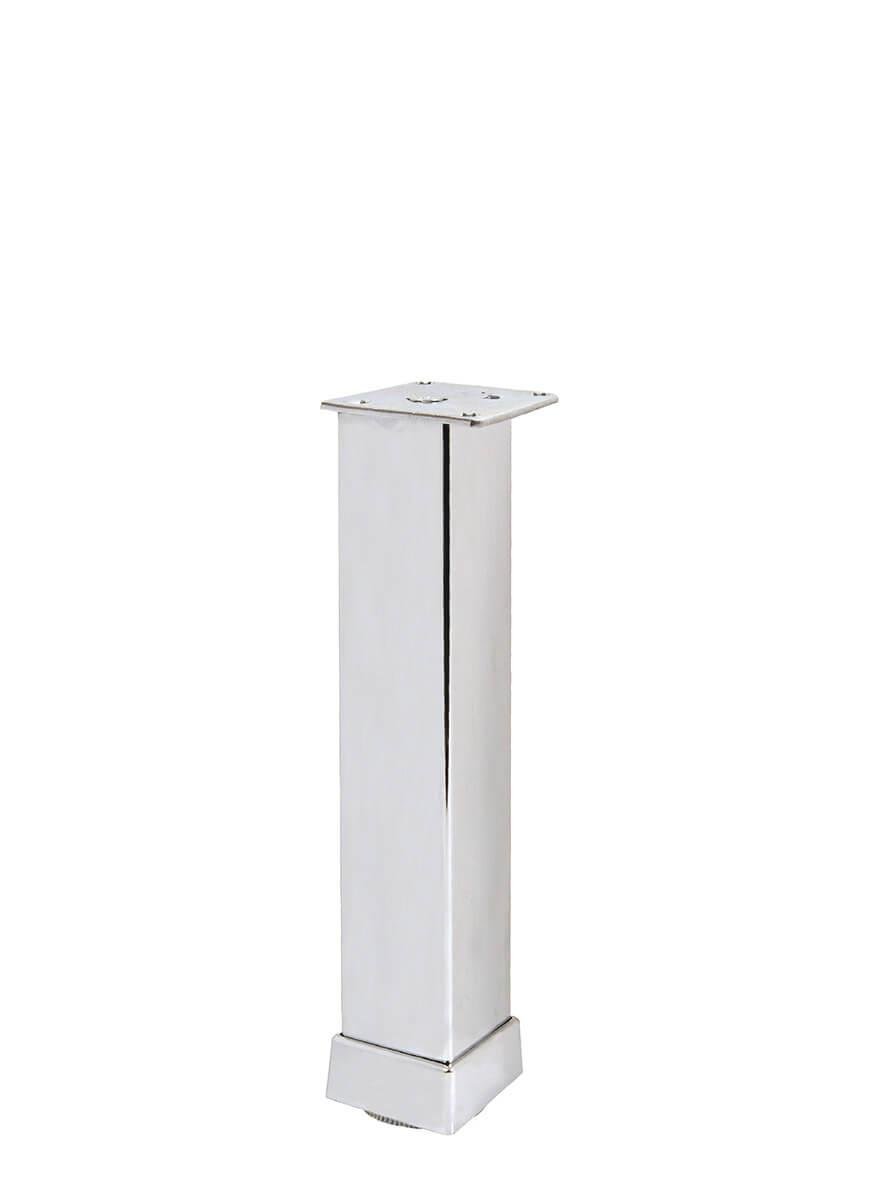 30cm 40x40mm Kare Alüminyum Düz Krom Baza Ayağı Teknobutik.com'da