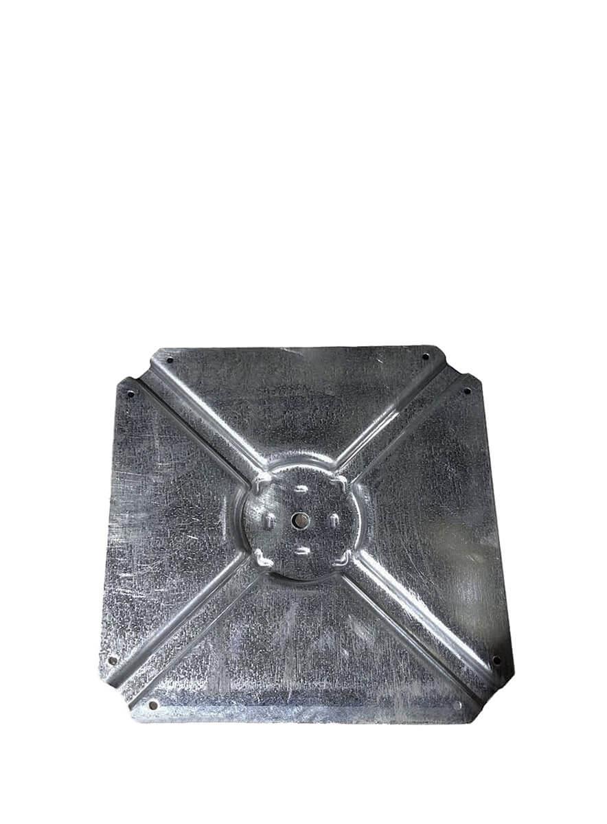 30cm x 30cm x 2mm Ahşap İçin Küllük Bağlantı Sacı Teknobutik.com'da