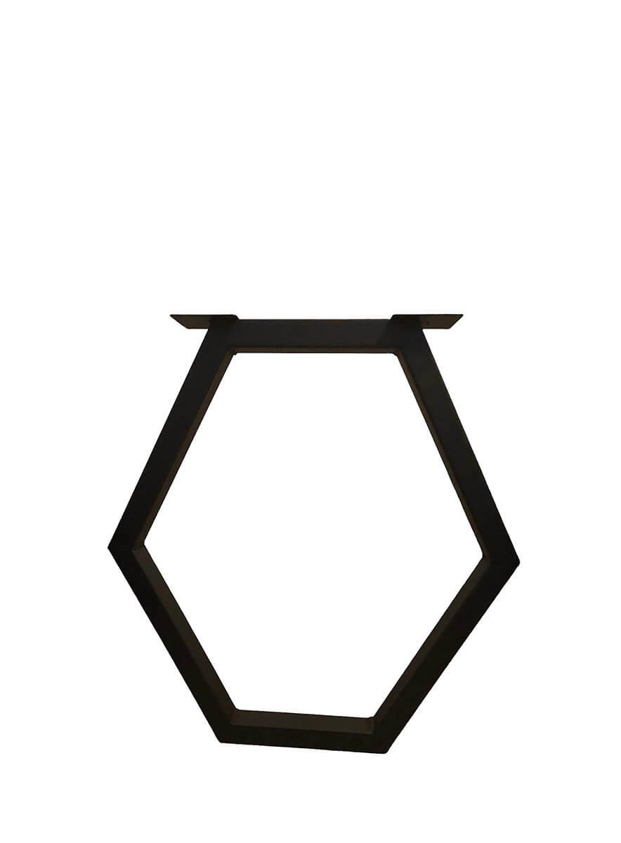 41cm 60mm x 40mm Altıgen Model Kütük Masa Ayağı Teknobutik.com'da
