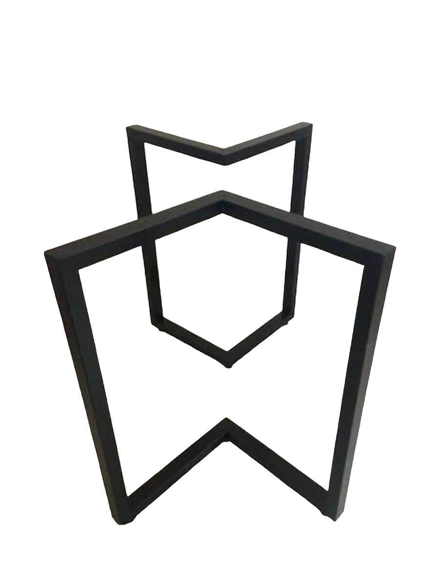 71cm 60mm x 40mm Köşe Model Kütük Masa Ayağı Teknobutik.com'da