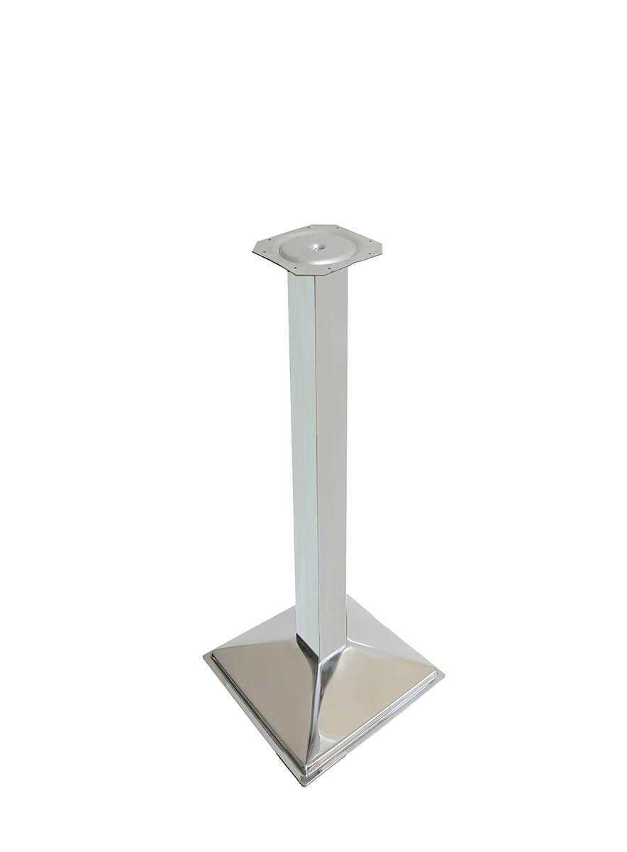 71cm 80cmx80mm Kare Piramit Taban Ahşap Sehpa-Masa Ayağı Teknobutik.com'da