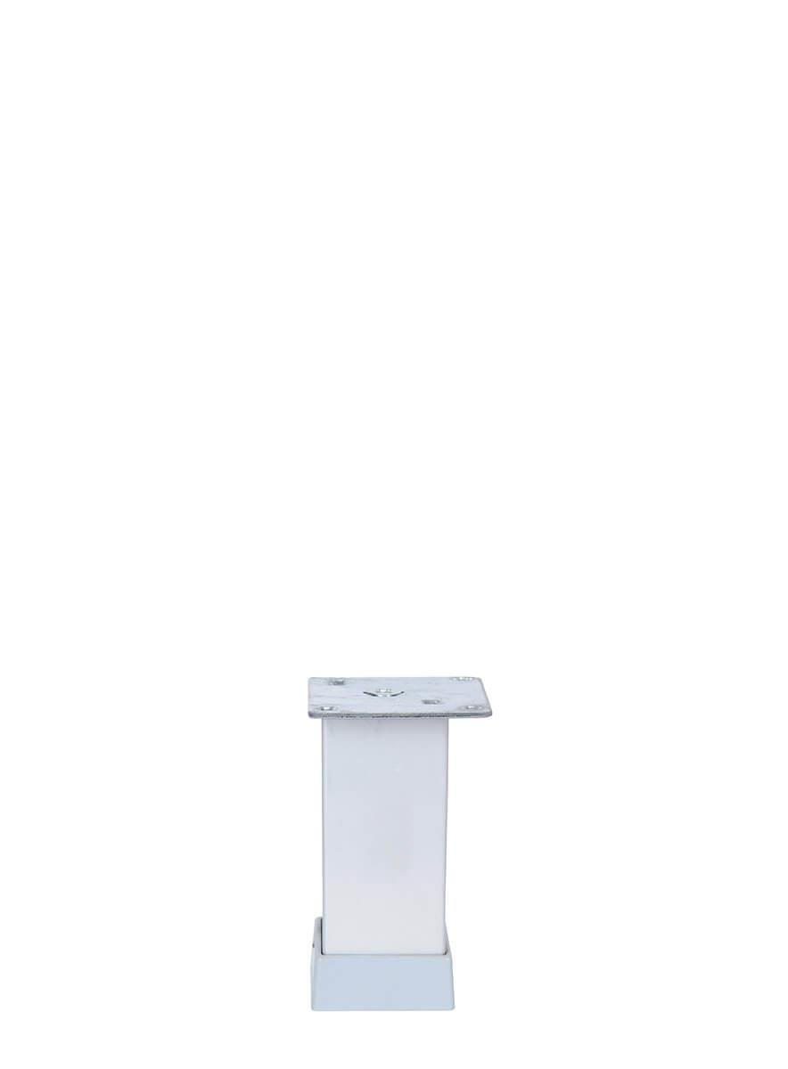 8 cm 40x40mm Kare Alüminyum Düz Mat Eloksal Baza Ayağı Teknobutik.com'da