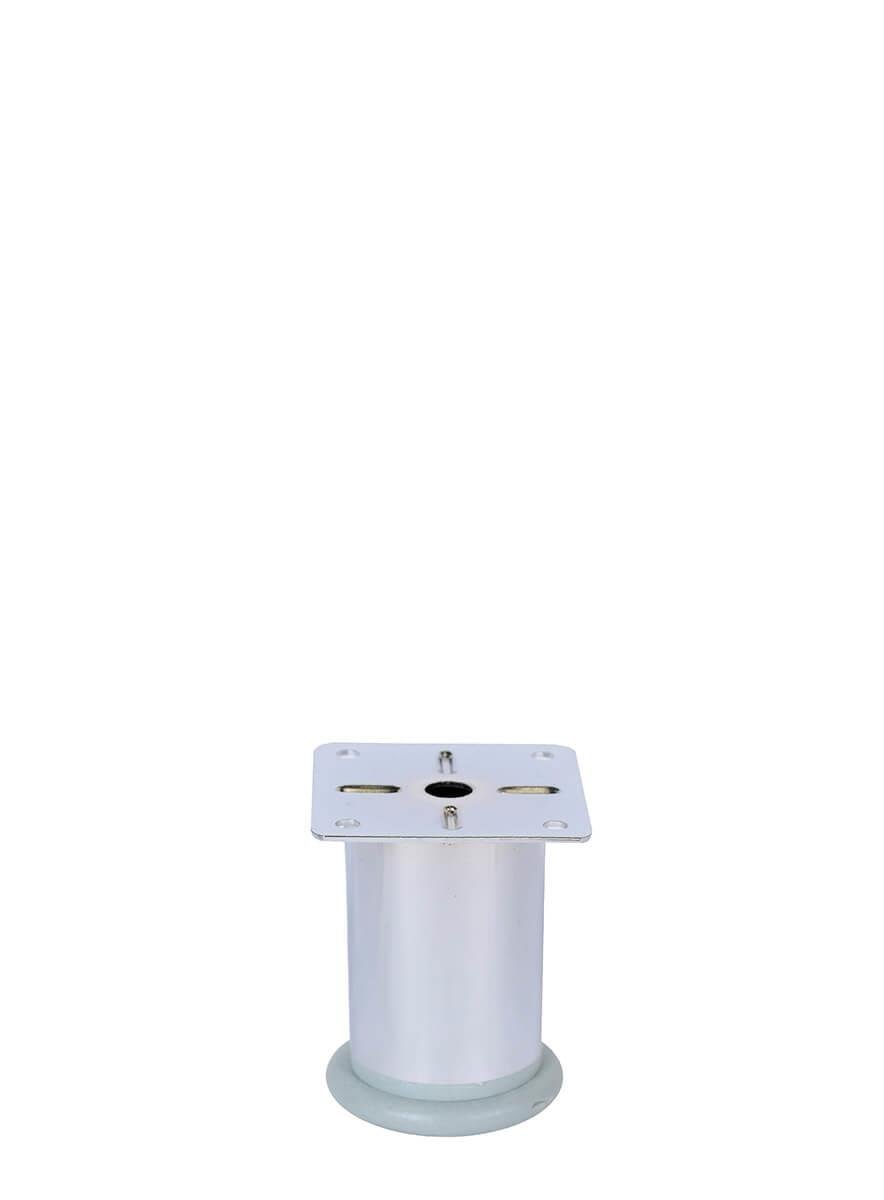 8 cm 42 Ø Çap Gri Plastik Pingolu Ayarlı Metal Baza Dolap Ayağı Teknobutik.com'da