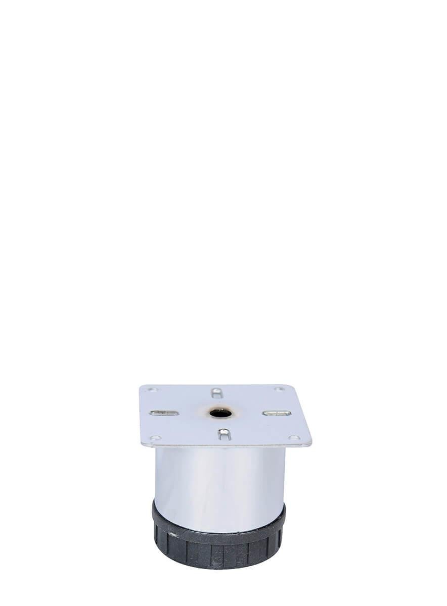 8 cm Ø 60mm Plastik Pingolu Ayarlı Metal Baza Ayağı Teknobutik.com'da