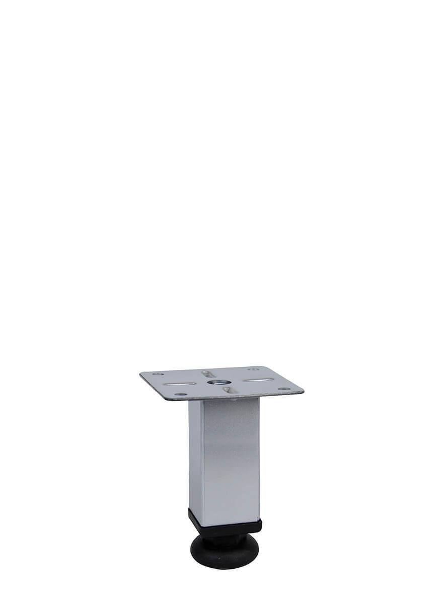 8cm 25mm x 25mm Plastik Pingolu Kare Demir Baza Ayağı Teknobutik.com'da