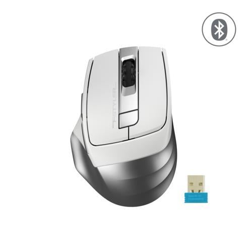 A4 Tech FB35 Kablosuz+Bluetooth Mouse 2000DPi Beyaz Teknobutik.com'da