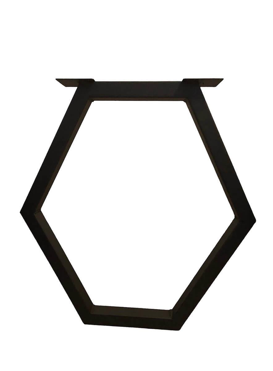 71cm 60mm x 40mm Altıgen Model Kütük Masa Ayağı Teknobutik.com'da