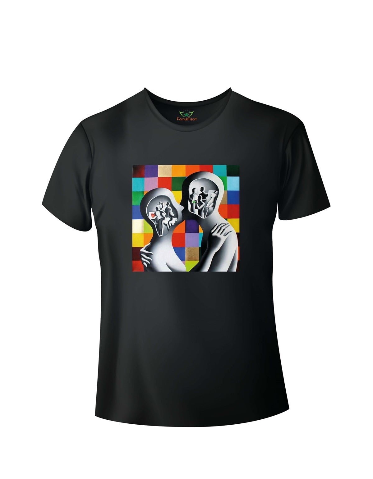 Beyin Nasıl Çalışır Baskılı Basic Tshirt
