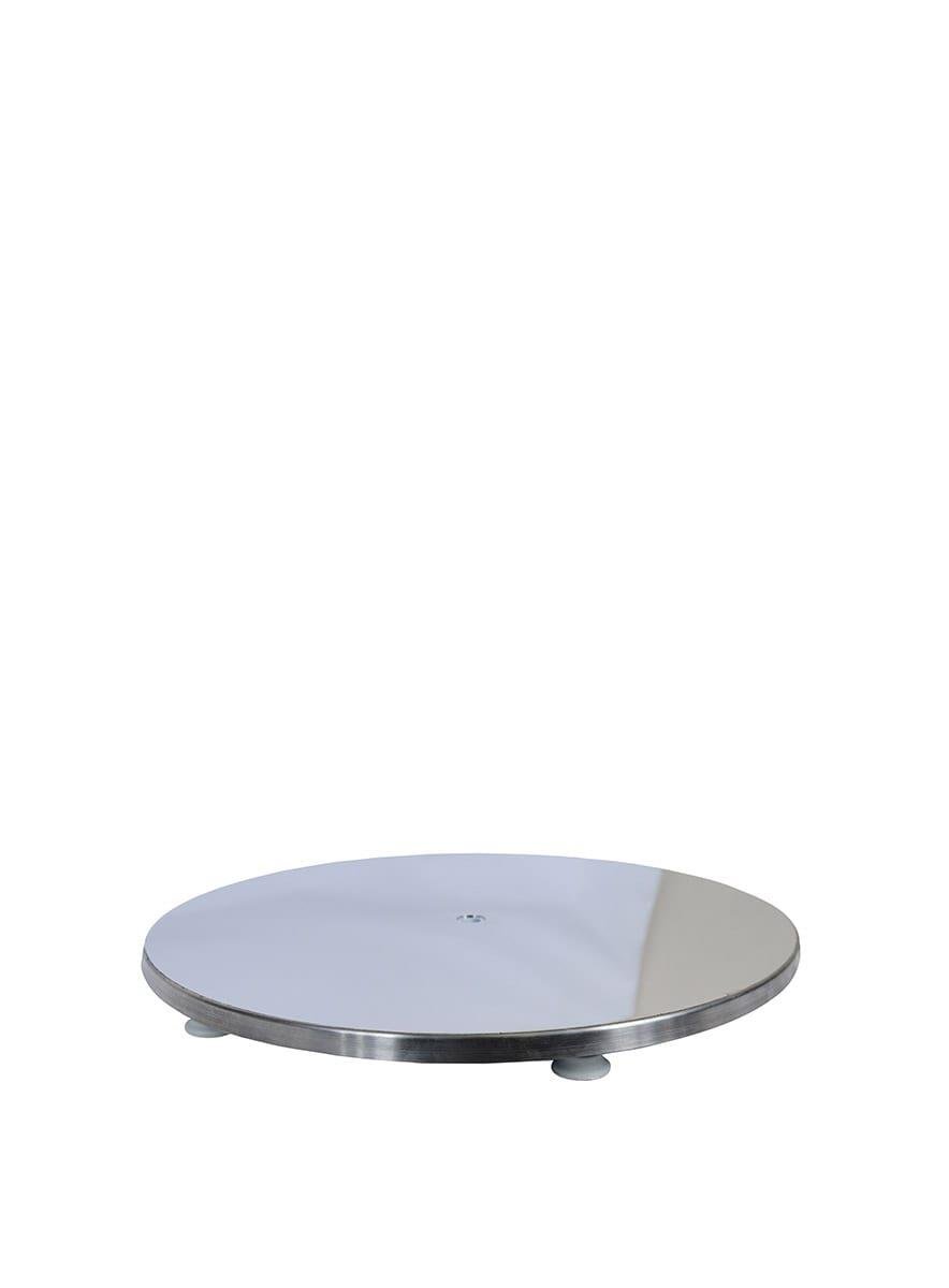 Çap 38cm x 6mm Ağırlıklı Yuvarlak Paslanmazlı Taban Sacı Teknobutik.com'da