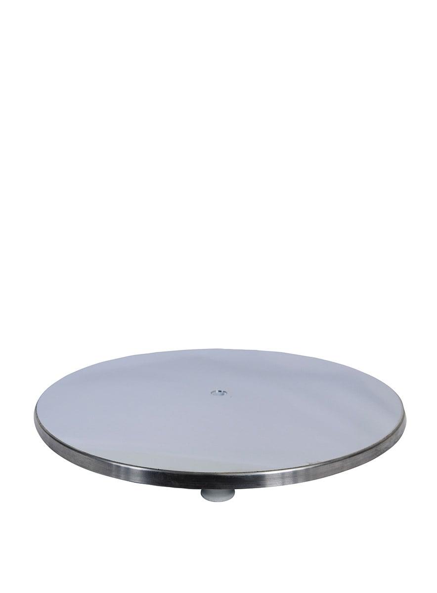 Çap 48cm x 6mm Ağırlıklı Yuvarlak Paslanmazlı Taban Sacı Teknobutik.com'da