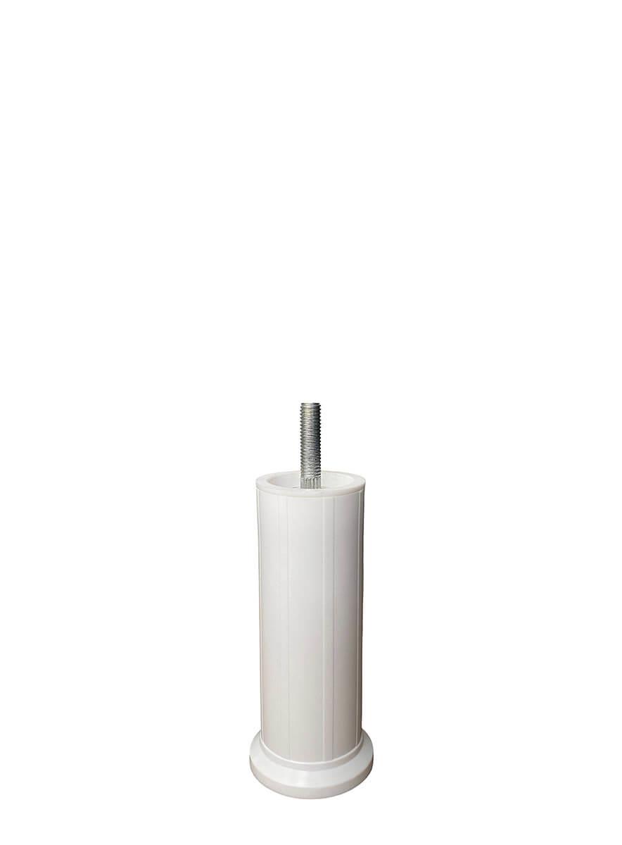 Çap 51mm 10cm Saplama Vidalı Plastik Ayarlı Baza Dolap Ayağı Teknobutik.com'da