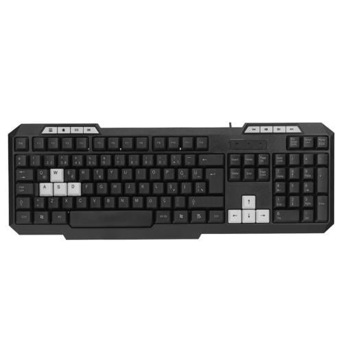 Everest KB-700 Siyah USB Q Multimedia Klavye Teknobutik.com'da