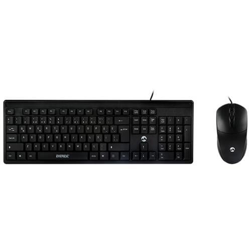 Everest KM-515 Usb Combo Q Kablolu Klavye/Mouse Set Siyah Teknobutik.com'da