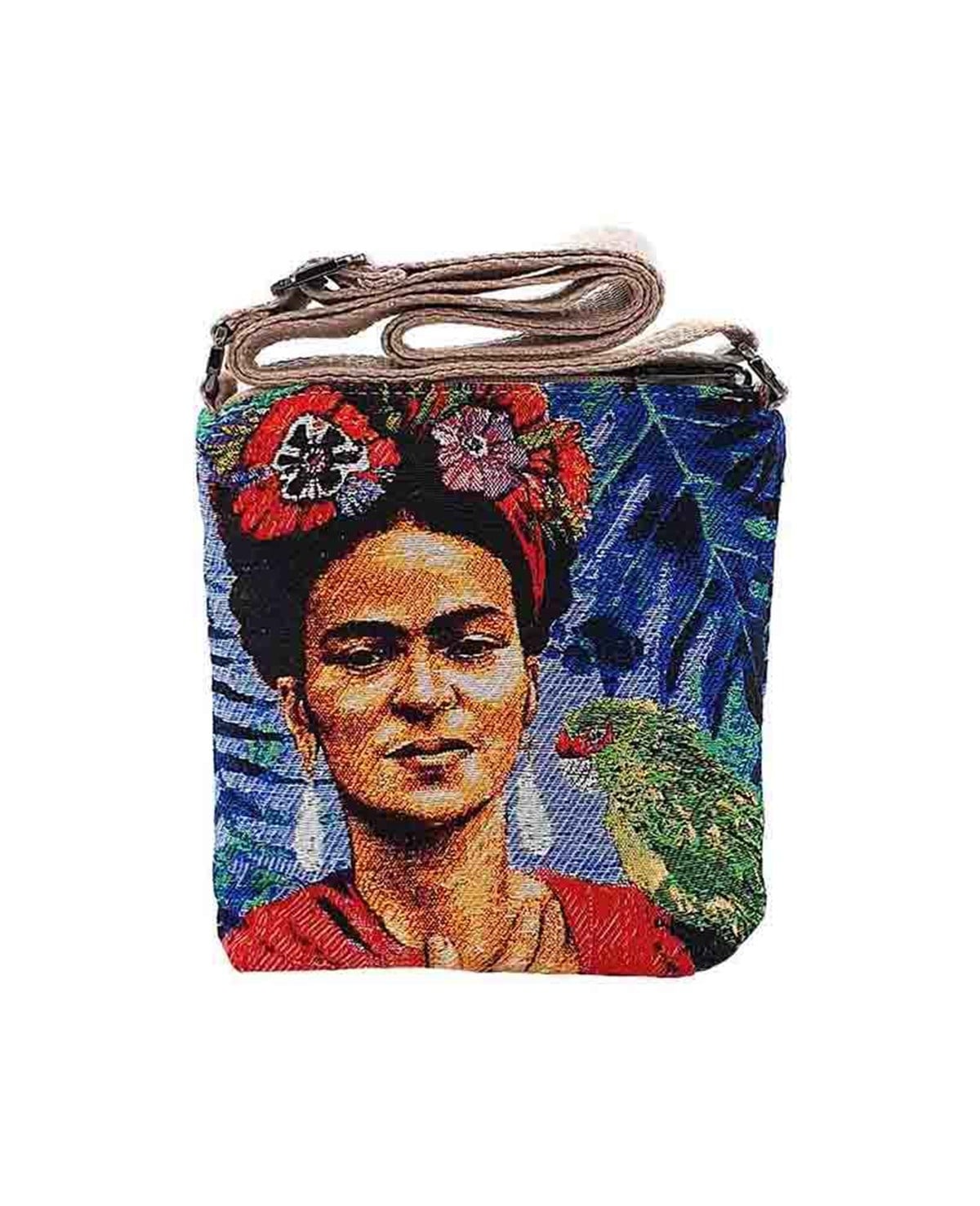 Frda Desenli goblen Dokuma Postacı Çantası