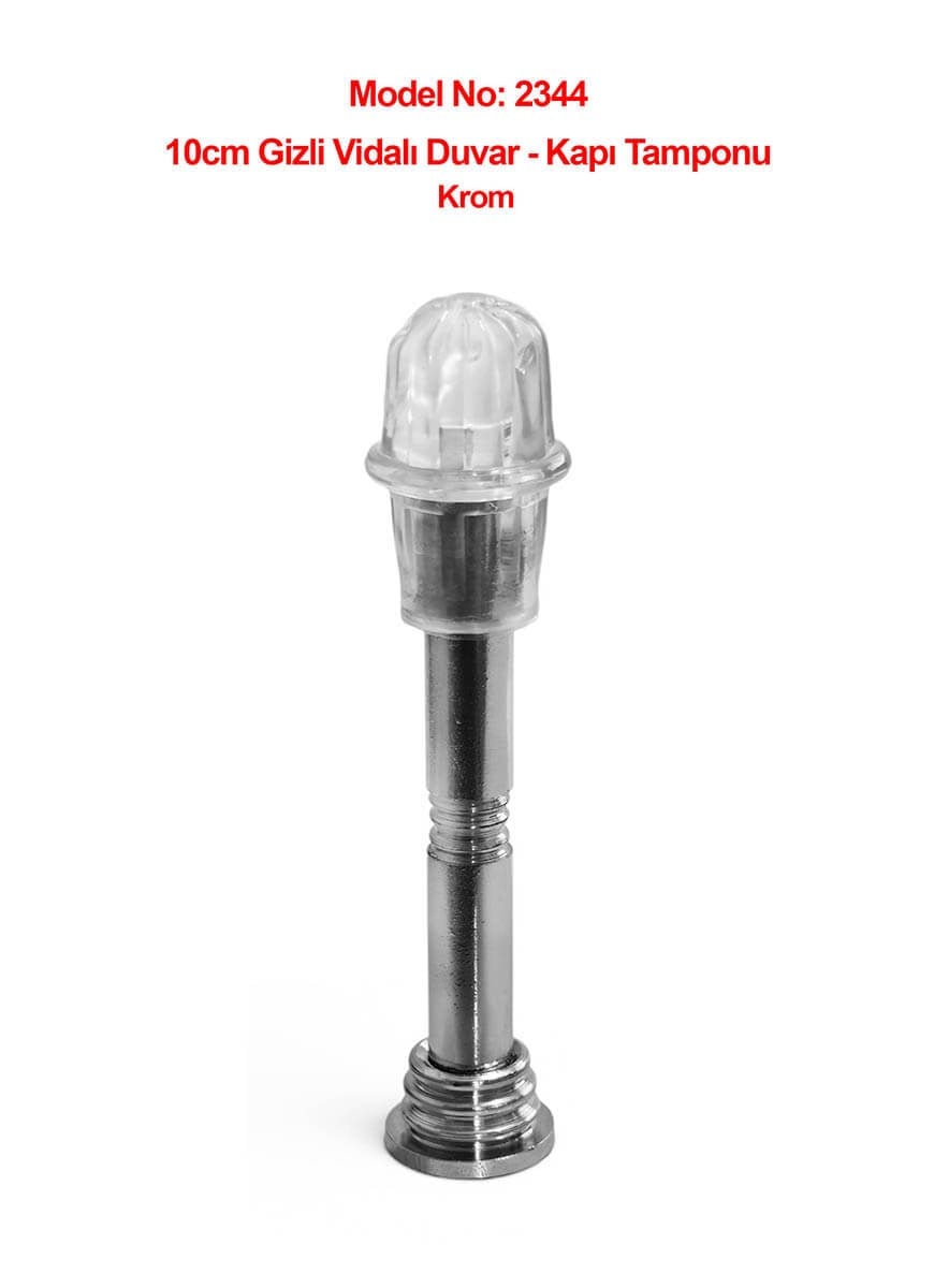 Gizli Vidalı 10cm Duvar veya Kapı Tamponu Stoperi Teknobutik.com'da