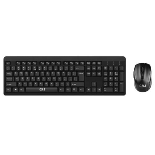 GRJ KB260GCM Kablosuz Klavye Mouse Set Siyah Teknobutik.com'da