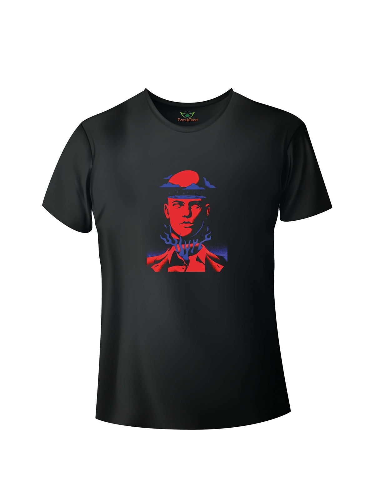 Karma Karışık Bir Dünya Baskılı Basic Tshirt