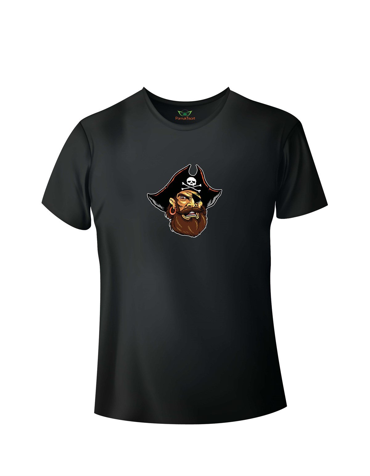 Korsan Baskılı Basic Tshirt