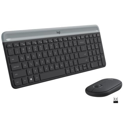 Logitech MK470 Klavye Mouse Kablosuz Siyah 920-009435 Teknobutik.com'da