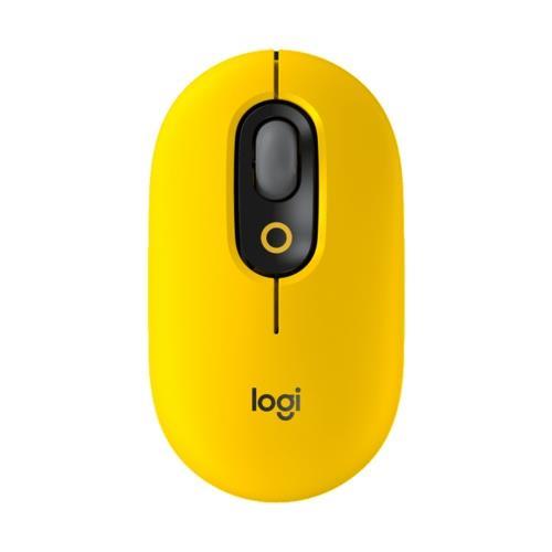 Logitech POP Mouse Emoji Tuşlu Kablosuz Mouse Blast Sarı/Siyah 910-006546 Teknobutik.com'da