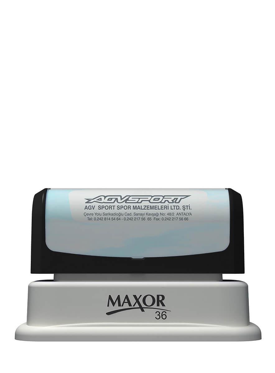 Maxor K-36 22x67 Falsh Sistem Kendinden Mürekkepli Kaşe Teknobutik.com'da