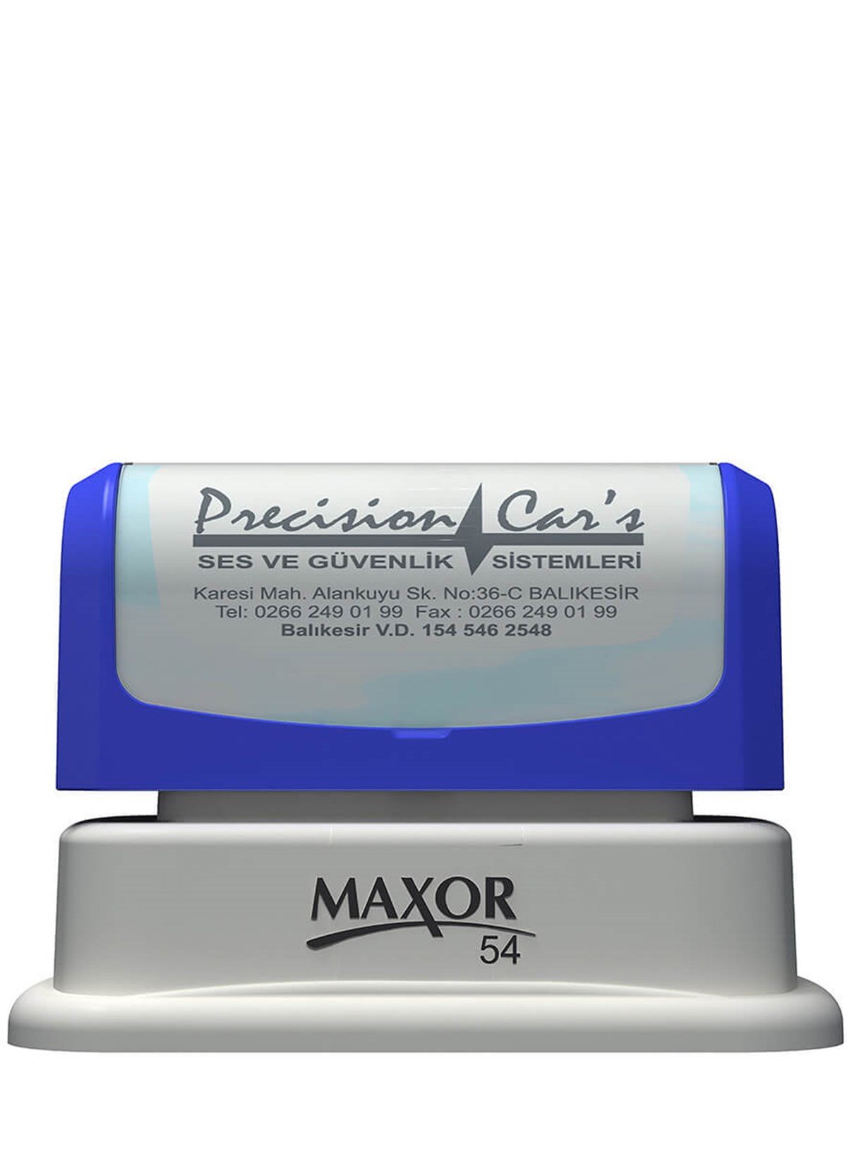 Maxor K-54 33x67 Kendinden Mürekkepli Kaşe Teknobutik.com'da